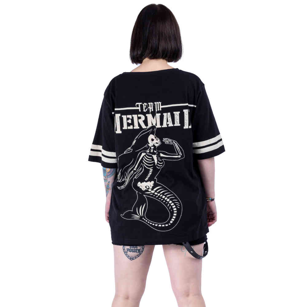 Heartless - Team Mermaid Top - Black
